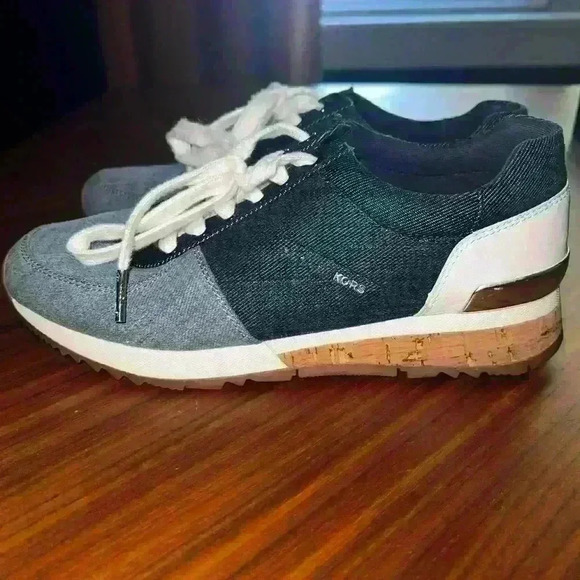 Michael Kors Denim Sneakers - Picture 5 of 7